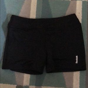 Reebok black spandex